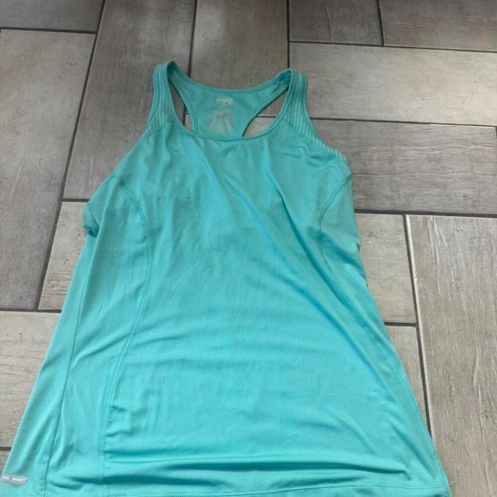 Sky Blue Exercise Tank Top